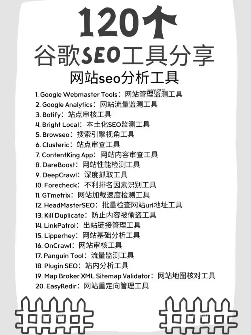 谷歌SEO工具排行榜前三是谁？哪些工具免费又高效？