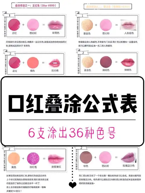口红试色总翻车？怎样选色号不踩雷又显白