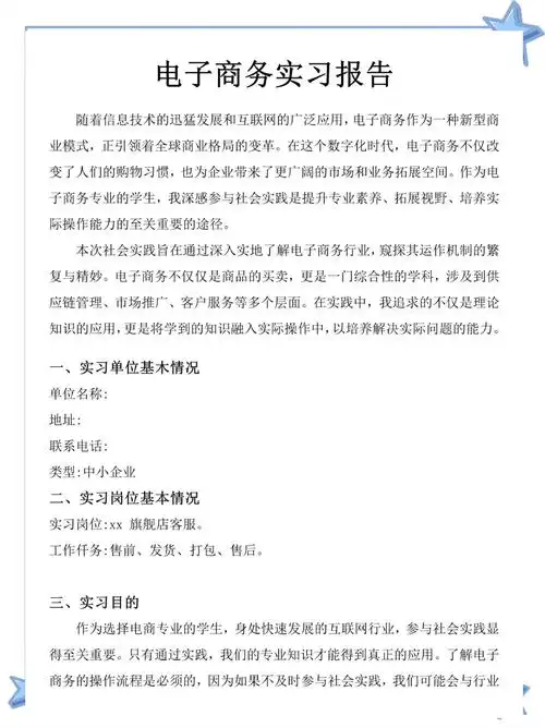 SEO实训报告怎么写，需要包含哪些具体内容？