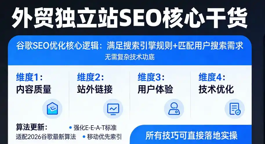 谷歌SEO服务如何提升网站排名？核心优化要素有哪些？