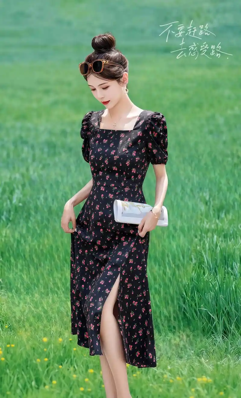 托斯卡纳连衣裙如何穿出度假感？复古与田园风怎样平衡？