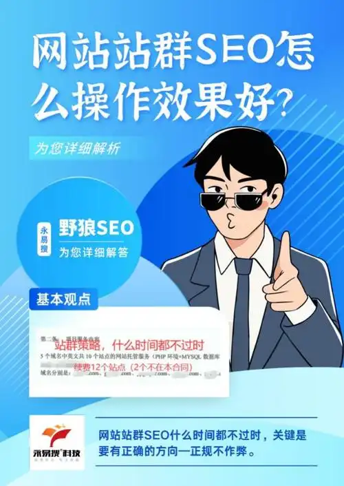 seo站群如何打造外推，怎么才能避免风险操作