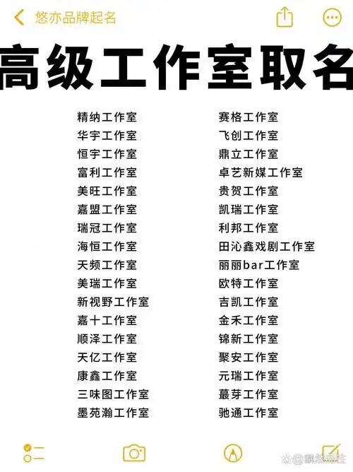 如何让工作室名字自带流量？什么样的命名能打动客户？